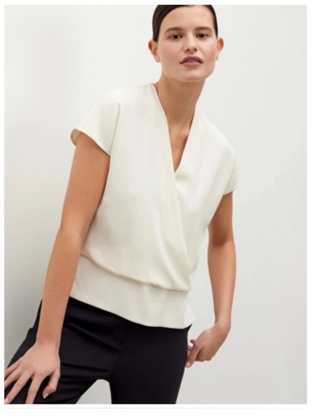 MM Lafleur Antonia Top Eco soft wave ivory white 2XL